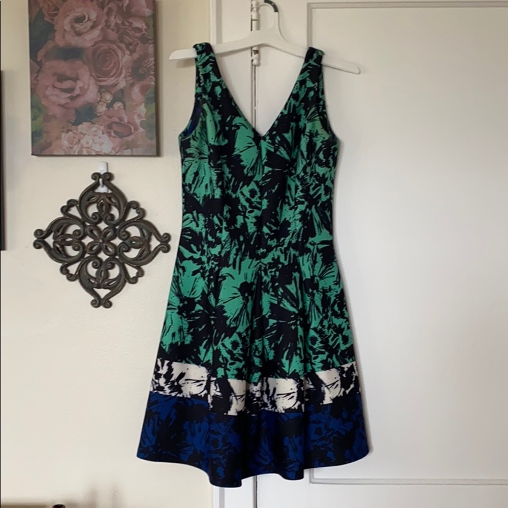Floral print dress